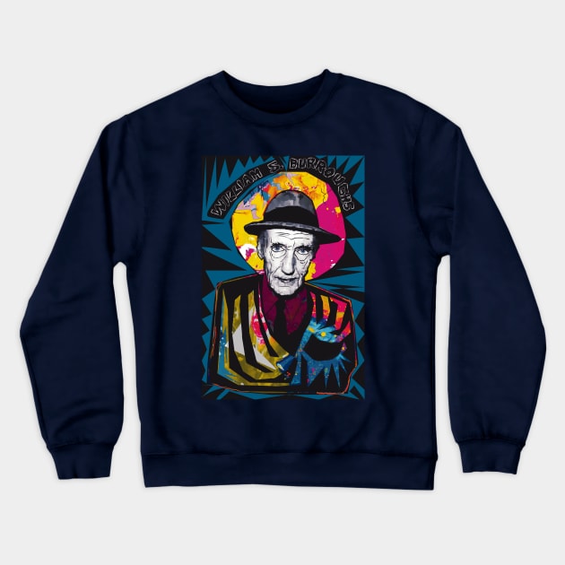 William S. Burroughs Crewneck Sweatshirt by Exile Kings 